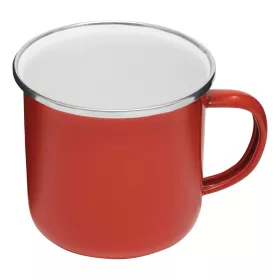 VINTAGE CUP - zománcozott bögre (vörös)