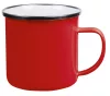 VINTAGE CUP - zománcozott bögre (vörös)