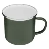 VINTAGE CUP - zománcozott bögre (zöld)