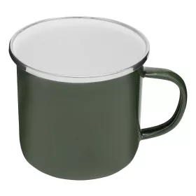 VINTAGE CUP - zománcozott bögre (zöld)