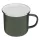 VINTAGE CUP - zománcozott bögre (zöld)