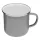VINTAGE CUP - zománcozott bögre (szürke)