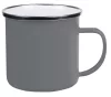 VINTAGE CUP - zománcozott bögre (szürke)