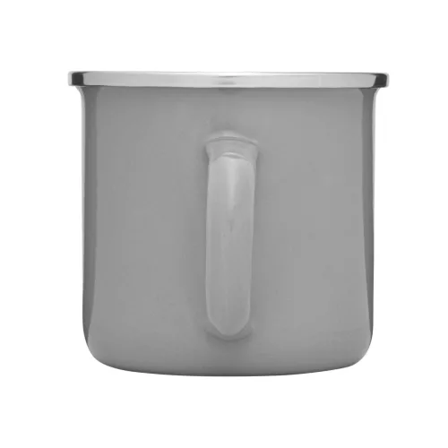 VINTAGE CUP - zománcozott bögre (szürke)