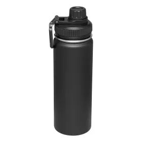 ARMY STYLE - hőszigetelt ivópalack, kulacs (fekete)