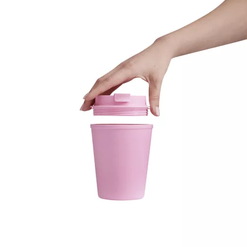 FLEXICUP - hőszigetelt bögre (rózsaszín)