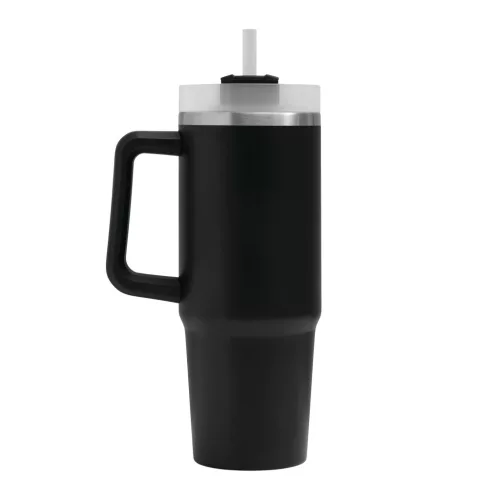 DRINK DELUXE - vákuumos ivópohár, Tumbler (fekete)