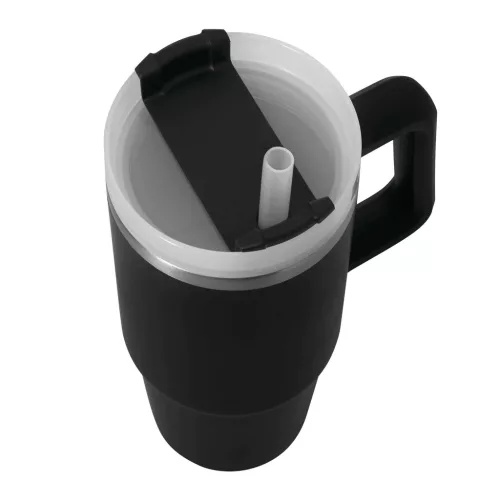 DRINK DELUXE - vákuumos ivópohár, Tumbler (fekete)
