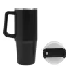 DRINK DELUXE - vákuumos ivópohár, Tumbler (fekete)
