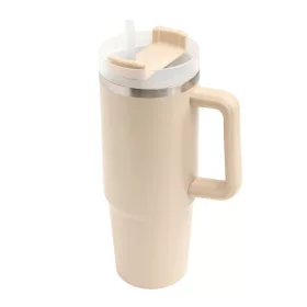 DRINK DELUXE - vákuumos ivópohár, Tumbler (bézs)