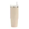DRINK DELUXE - vákuumos ivópohár, Tumbler (bézs)