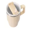 DRINK DELUXE - vákuumos ivópohár, Tumbler (bézs)