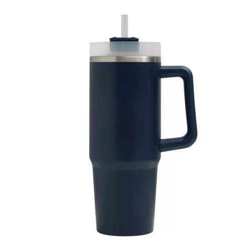 DRINK DELUXE - vákuumos ivópohár, Tumbler (tengerészkék)