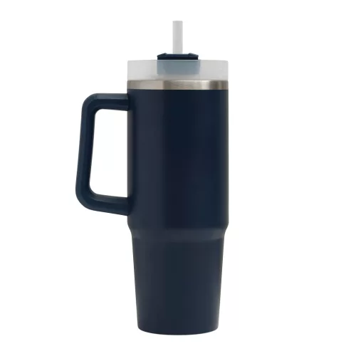 DRINK DELUXE - vákuumos ivópohár, Tumbler (tengerészkék)