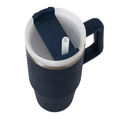 DRINK DELUXE - vákuumos ivópohár, Tumbler (tengerészkék)