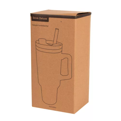 DRINK DELUXE - vákuumos ivópohár, Tumbler (tengerészkék)