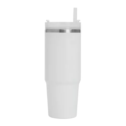 DRINK DELUXE - vákuumos ivópohár, Tumbler (fehér)