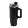 DRINK ULTY - ivópohár, Tumbler, duplafalú (fekete)
