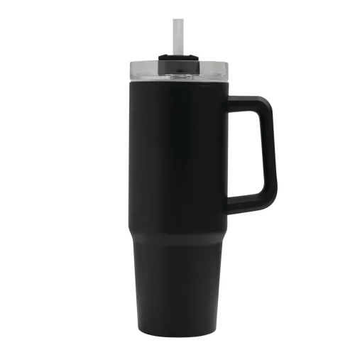 DRINK ULTY - ivópohár, Tumbler, duplafalú (fekete)