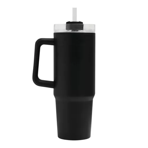DRINK ULTY - ivópohár, Tumbler, duplafalú (fekete)