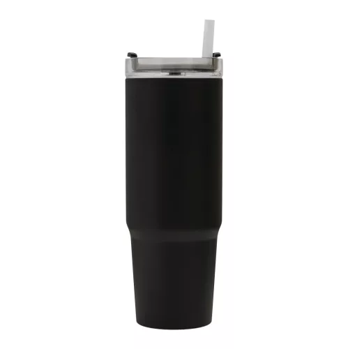DRINK ULTY - ivópohár, Tumbler, duplafalú (fekete)