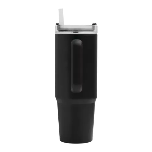 DRINK ULTY - ivópohár, Tumbler, duplafalú (fekete)