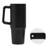 DRINK ULTY - ivópohár, Tumbler, duplafalú (fekete)