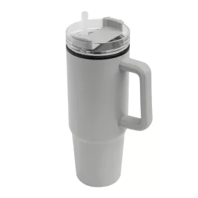   DRINK ULTY - ivópohár, Tumbler, duplafalú (világosszürke)