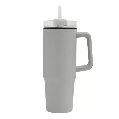 DRINK ULTY - ivópohár, Tumbler, duplafalú (világosszürke)