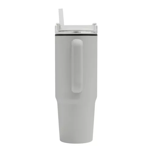 DRINK ULTY - ivópohár, Tumbler, duplafalú (világosszürke)