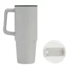 DRINK ULTY - ivópohár, Tumbler, duplafalú (világosszürke)