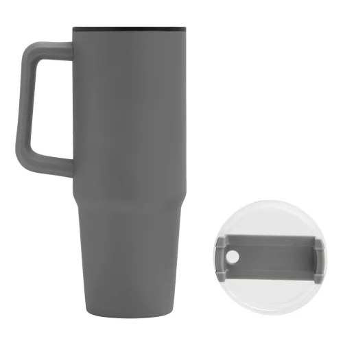 DRINK ULTY - ivópohár, Tumbler, duplafalú (szürke)