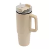 DRINK ULTY - ivópohár, Tumbler, duplafalú (bézs)