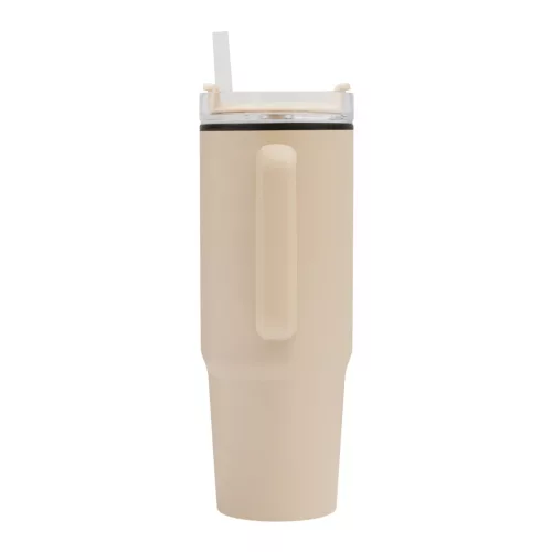 DRINK ULTY - ivópohár, Tumbler, duplafalú (bézs)