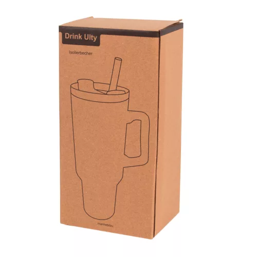 DRINK ULTY - ivópohár, Tumbler, duplafalú (tengerészkék)