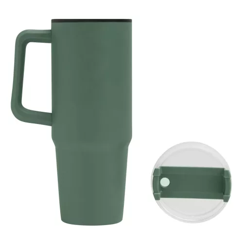 DRINK ULTY - ivópohár, Tumbler, duplafalú (zöld)