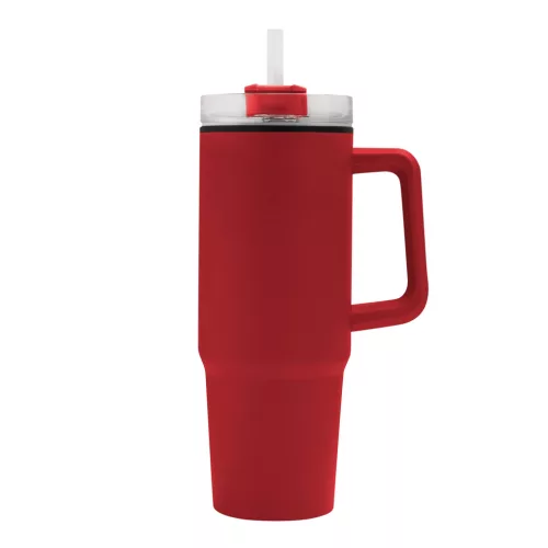 DRINK ULTY - ivópohár, Tumbler, duplafalú (vörös)