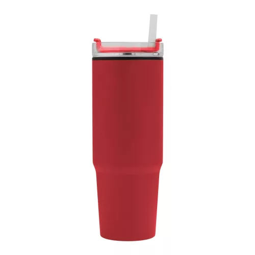 DRINK ULTY - ivópohár, Tumbler, duplafalú (vörös)