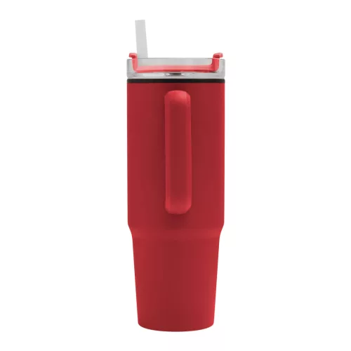 DRINK ULTY - ivópohár, Tumbler, duplafalú (vörös)