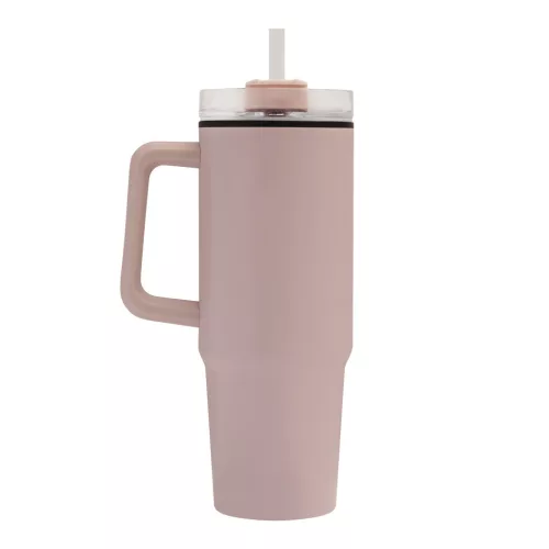 DRINK ULTY - ivópohár, Tumbler, duplafalú (rózsaszín)