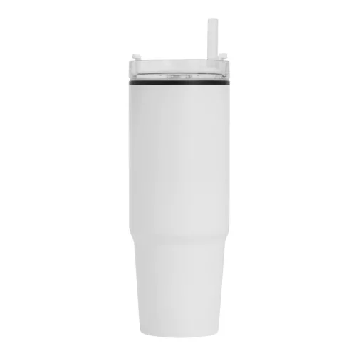 DRINK ULTY - ivópohár, Tumbler, duplafalú (fehér)