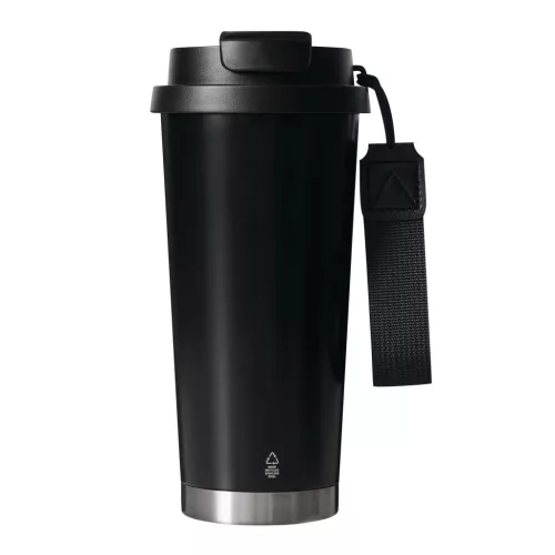 MUG2GO - vákuumszigetelt pohár, bögre (fekete)