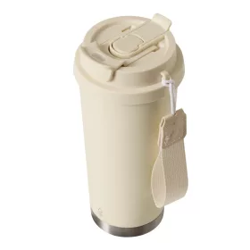 MUG2GO - vákuumszigetelt pohár, bögre (bézs)