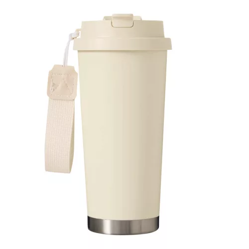 MUG2GO - vákuumszigetelt pohár, bögre (bézs)
