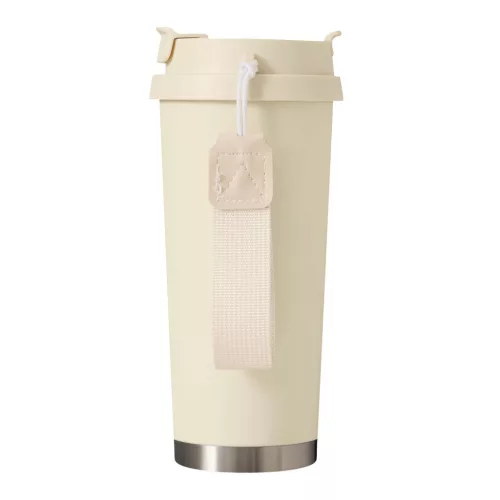MUG2GO - vákuumszigetelt pohár, bögre (bézs)
