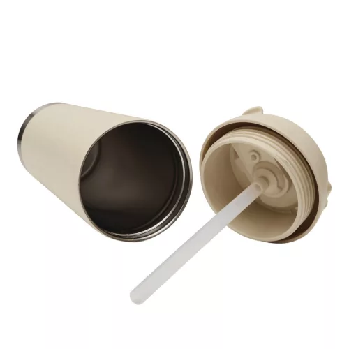 MUG2GO - vákuumszigetelt pohár, bögre (bézs)