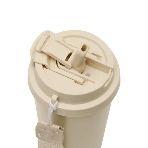 MUG2GO - vákuumszigetelt pohár, bögre (bézs)
