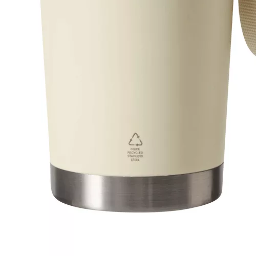 MUG2GO - vákuumszigetelt pohár, bögre (bézs)