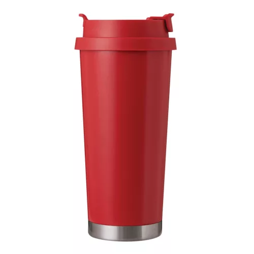 MUG2GO - vákuumszigetelt pohár, bögre (vörös)