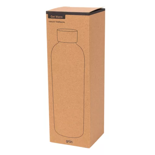 GET WARM - vákuumszigetelt palack (zöld)